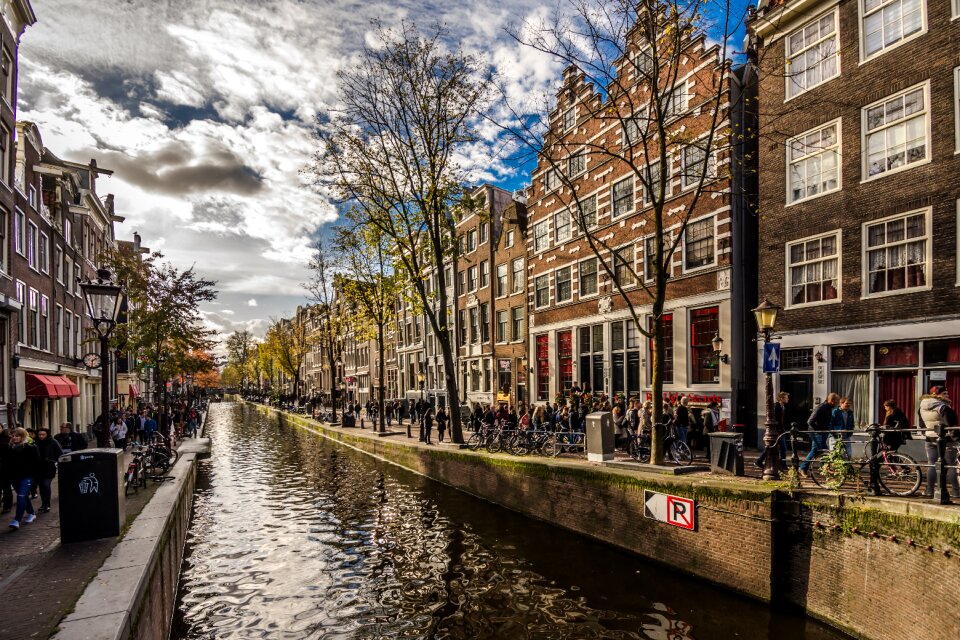 Architecture town amsterdam