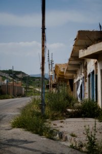 Views in April of 2019 of the city center of downtown Shingal 38