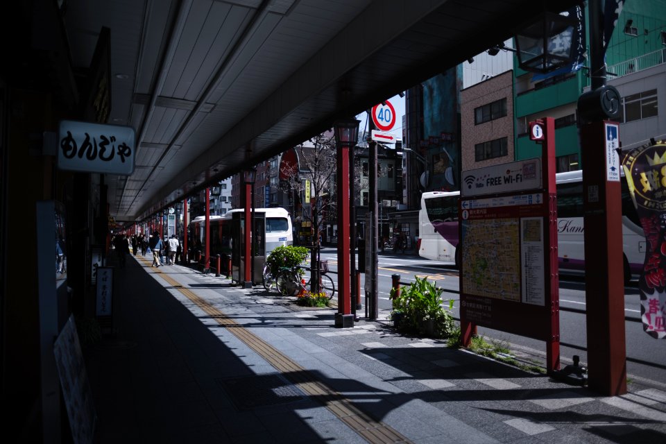 Views in April of 2019 around Asakusa in Tokyo, Japan 15