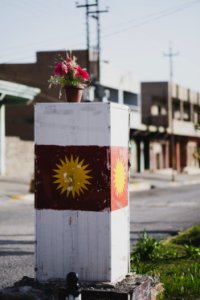 Views in April 2019 of Ezidi Democratic Party office in Shingal 12