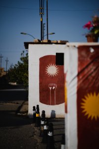 Views in April 2019 of Ezidi Democratic Party office in Shingal 30