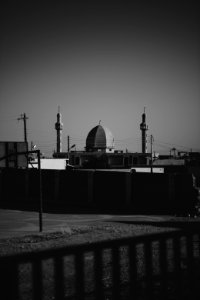 Views in July of 2019 in, around, and from the main institute in Shingal (Sinjar) after war with the Islamic State 01