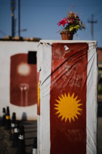 Views in April 2019 of Ezidi Democratic Party office in Shingal 17