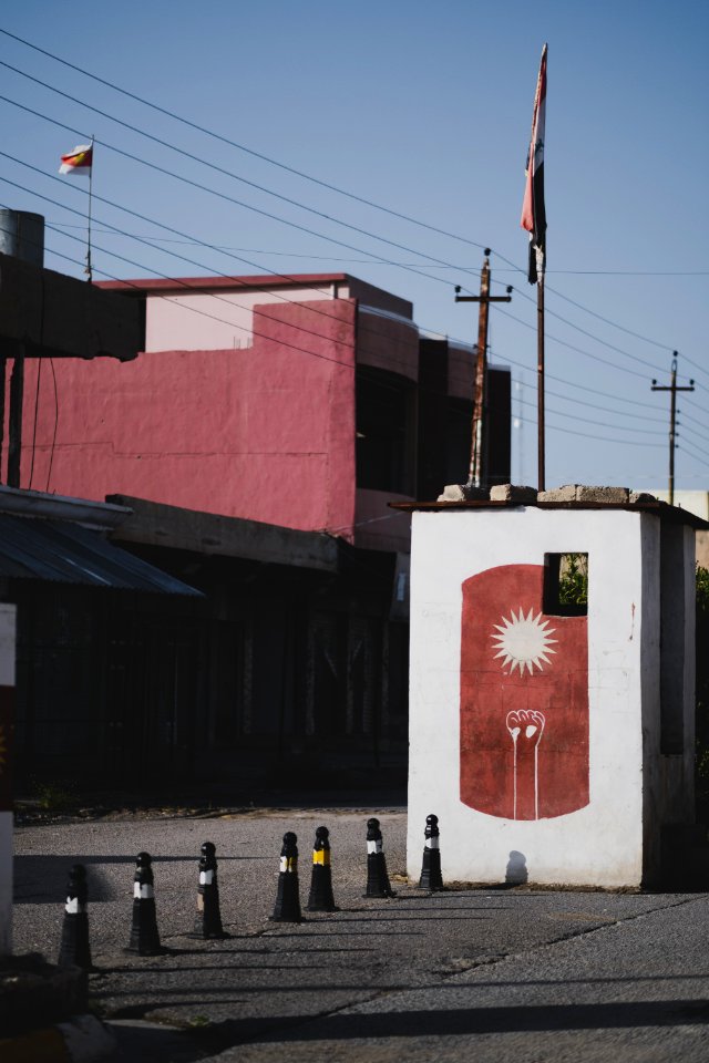 Views in April 2019 of Ezidi Democratic Party office in Shingal 27