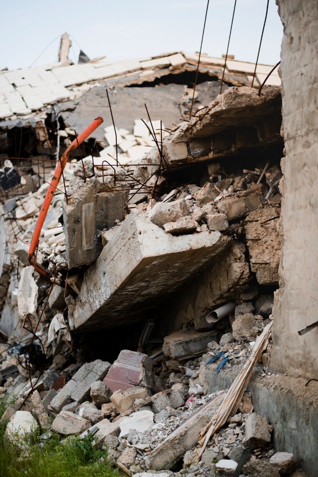 Views around the old city of Shingal following destruction during the war with the Islamic State 02