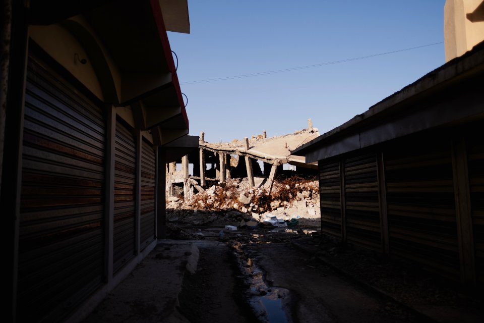 Views around the old city of Mosul in 2019 during the summer, following war with the Islamic State 29