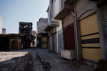 Views around the old city of Mosul in 2019 during the summer, following war with the Islamic State 24