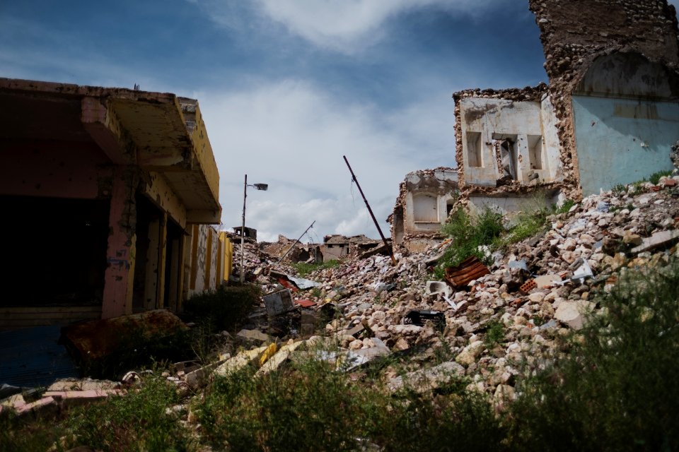 Views around the old city of Sinjar, seen in May of 2019 after war with the Islamic State 18