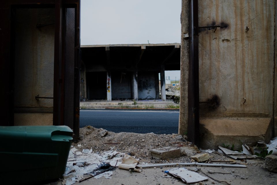 Views around the old downtown area in April of 2019 in the city center of Shingal 07