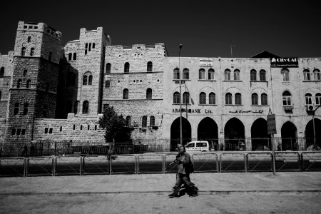 Views around the perimeter of the Old City of Jerusalem in 2019, October 11