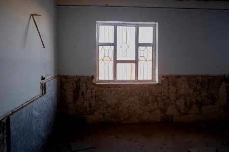 Views in July of 2019 in, around, and from the main institute in Shingal (Sinjar) after war with the Islamic State 30