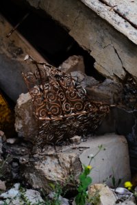 Views in April of 2019 around ruins in the old city of Shingal 32