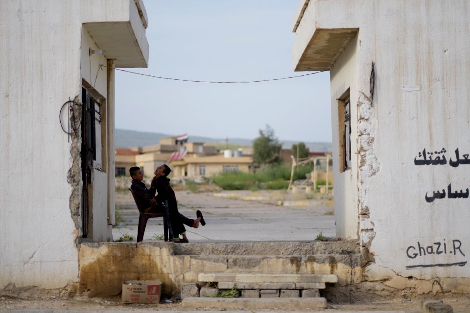 Views in April of 2019 around the downtown of Shingal 06
