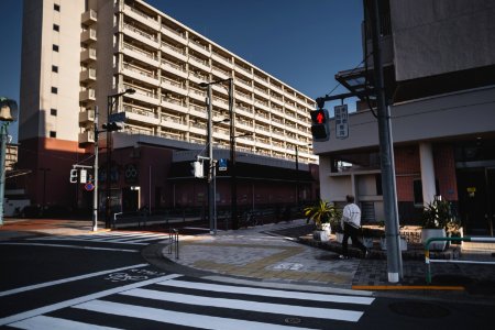 Views in April of 2019 around Minami-Senju in Tokyo 02