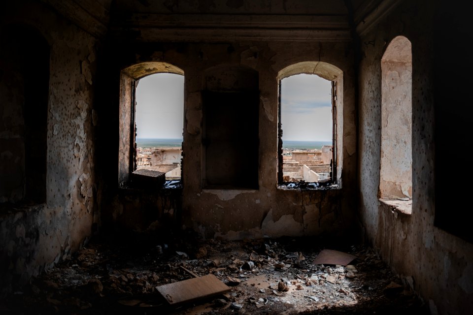 Views around the old city of Sinjar, seen in May of 2019 after war with the Islamic State 12
