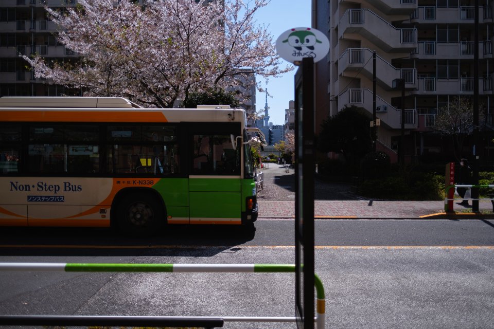 Views in April of 2019 around Minami Senju in Tokyo, Japan 06