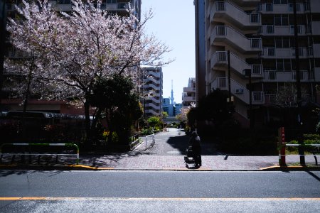 Views in April of 2019 around Minami Senju in Tokyo, Japan 04