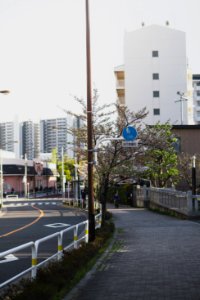 Views in Minami-Senju near the station, in Tokyo