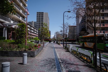 Views in April of 2019 around Minami Senju in Tokyo, Japan 05