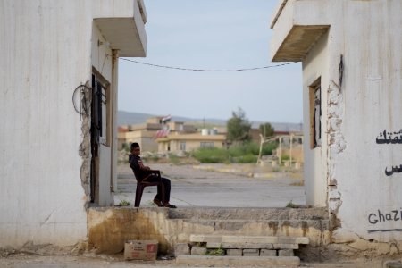 Views in April of 2019 around the downtown of Shingal 07