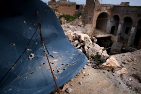 Views around the old city of Sinjar, seen in May of 2019 after war with the Islamic State 04