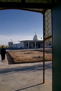 Views around the Kakaii shrine of Shah Hayas in the village Wardik, with a jamkhana, cemetery, and auxiliary shrines attached 10