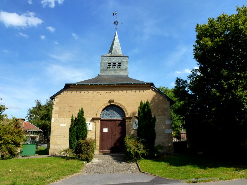 Villers-sur-le-Mont (Ardennes) église, façade