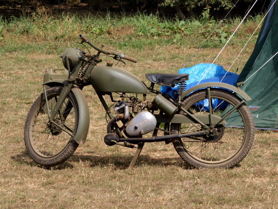 Villers military motorcycle