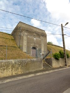 Villeneuve-Saint-Germain (Aisne) château d'eau (réservoir)