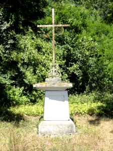 Villers-en-Prayères (Aisne) croix de chemin