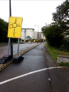 Villeurbanne - Échangeur Charles de Gaulle - Bretelle menant avenue Roger Salengro