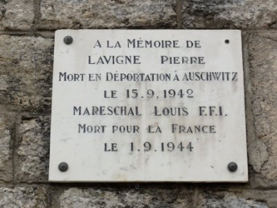 Ville-sur-Cousances (Meuse) plaque mémorial de guerre
