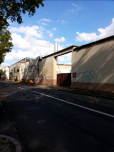 Villeurbanne - Avenue Albert Einstein, bâtiments en face de l'avenue Niels Bohr