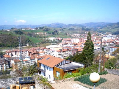 Villabona visto desde el barrio de Amasa 1