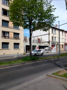 Villeurbanne - Avenue Roger Salengro - Chantier au numéro 95 - Premier étage