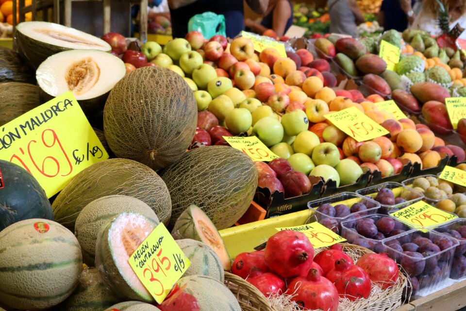 Palma de mallorca market mercat de l'olivar