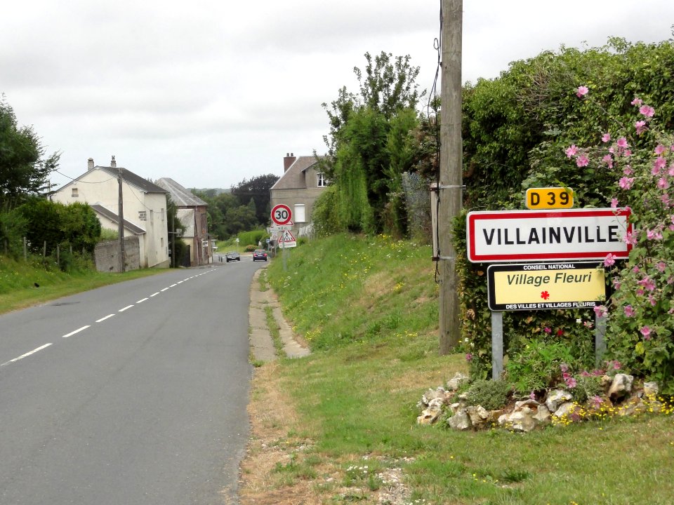 Villainville (Seine-Mar.) entrée