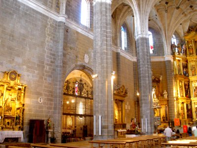 Villacastín - Iglesia de San Sebastián, interior 17
