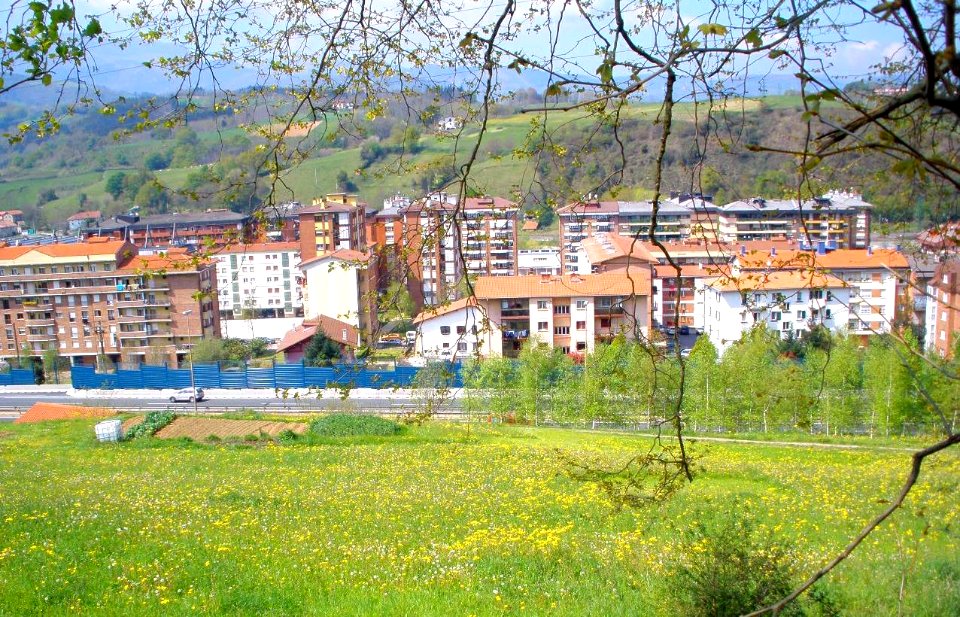 Villabona visto desde el barrio de Amasa 2