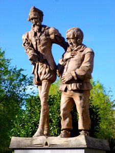 Villarrobledo - Monumento Don Quijote y Sancho Panza