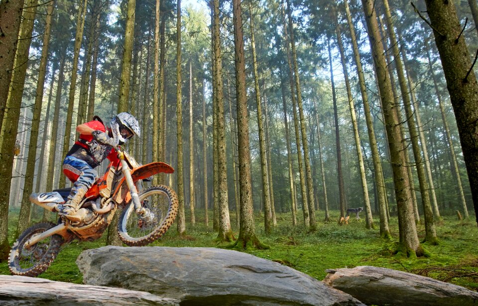 Adventure motorcycle environment