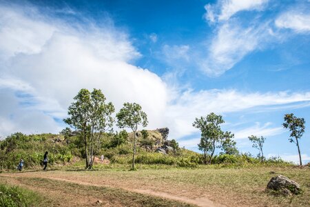 Sky national mountain the landscape