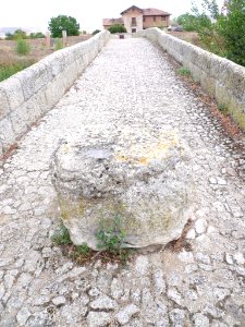 Villasandino - Puente medieval sobre el Odra 2