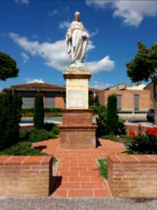 Villefranche-de-Lauragais - Statue de la Vierge