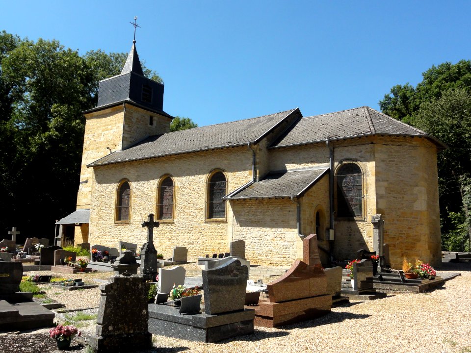 Ville-Houdlémont (Meurthe-et-M.) église Saint-Denis (01)