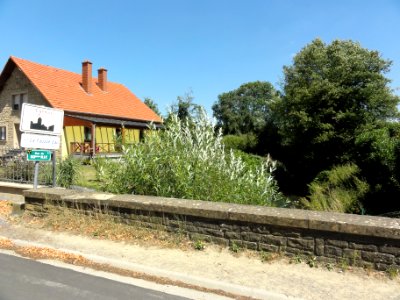 Ville-Houdlémont (Meurthe-et-M.) frontière franco-belge (01), la Vire