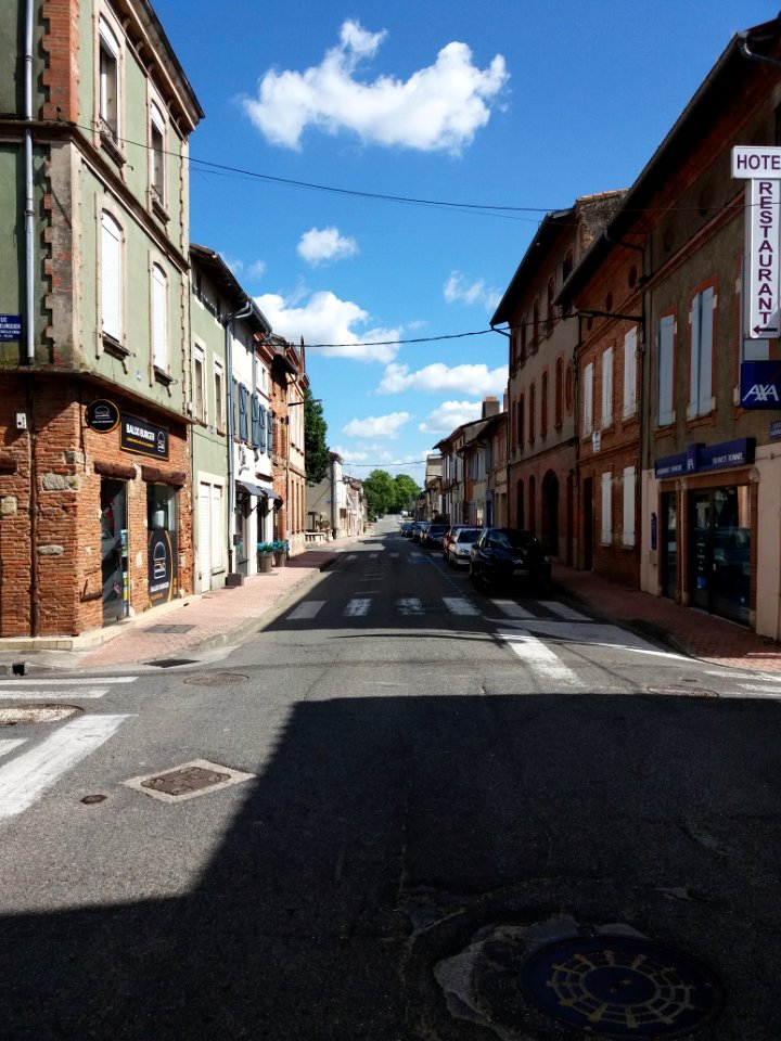 Villefranche-de-Lauragais - Rue de la République - Côté sud
