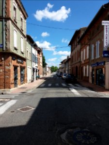 Villefranche-de-Lauragais - Rue de la République - Côté sud