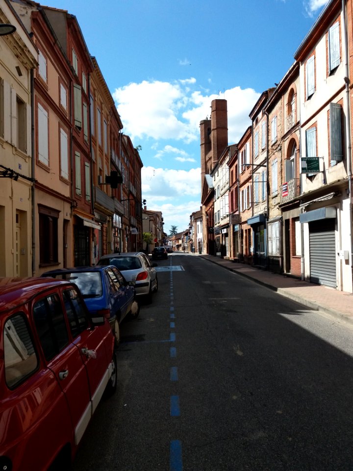 Villefranche-de-Lauragais - Rue de la République - Côté nord