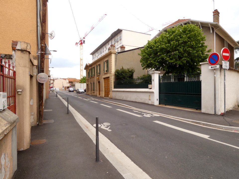 Villeurbanne - Rue Pierre Baratin - Maisons aux numéros 39 et 37